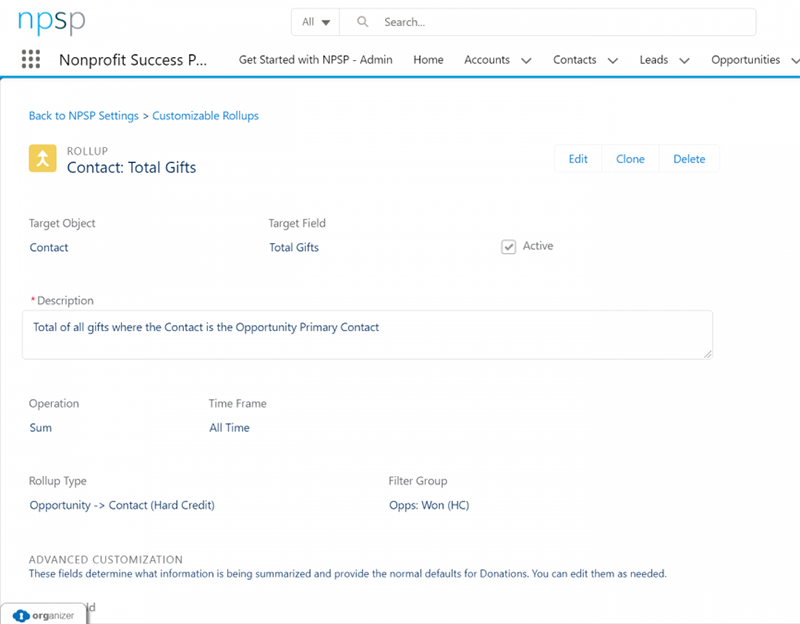 contact: total gifts