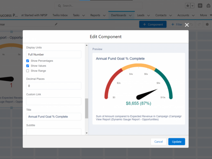 Salesforce Dynamic Gauge - Visualizing Goals