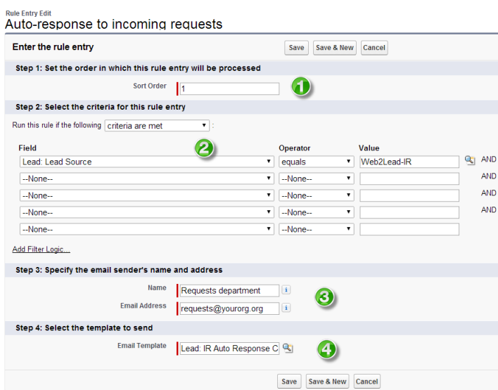 Nonprofit Use Case for Salesforce Web to Lead Form