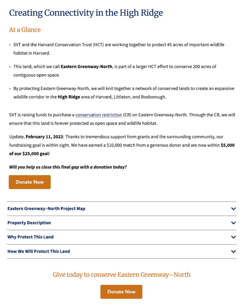 Engaging Nonprofit Website Donations Descriptions