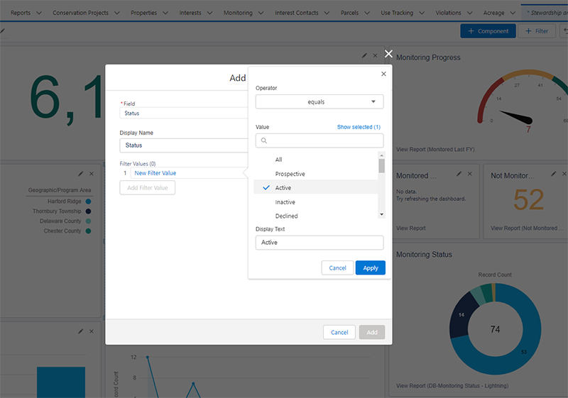 Filter Your Salesforce Dashboard Reort