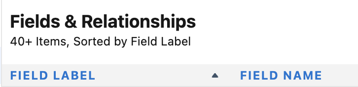 Nightmare Salesforce Naming Conventions - Fields & Relationships