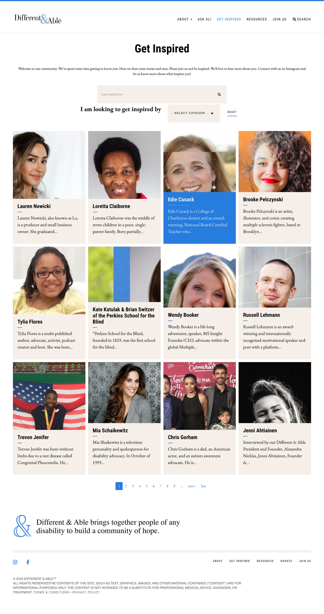 Different & Able Stories