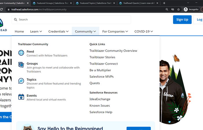 Salesforce Communities for Nonprofits - Community Tab