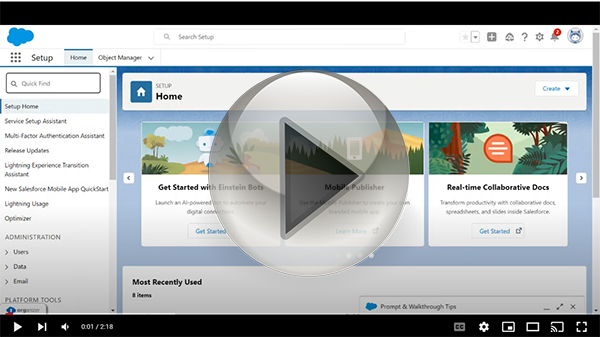 Salesforce Multi-Factor Authentication Video Cover