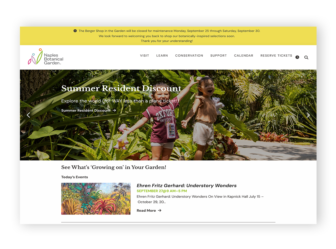 Naples Botanical Garden - Home Page