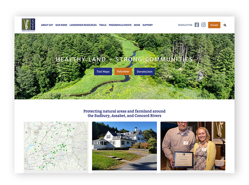 Sudbury Valley Trust Homepage